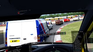 22nd to 4th in a Ford Transit @ Nurburgring, Assetto Corsa