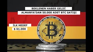 Almanlar 50 Bin Adet Bitcoin Sattı! Bitcoin Güncel Analiz ve Gelişmeler