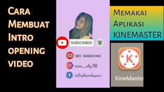 Membuat intro opening video youtube