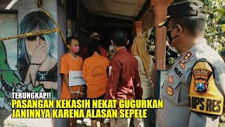 Enak Saat Genjod, Pasangan Kekasih Ini Tega Pada Bayi Sendiri