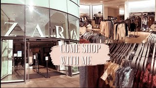 COME SHOP WITH ME IN ZARA : autumn clothing + what’s new in