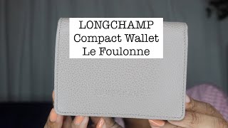 Longchamp Compact Wallet LE FOULONNÉ