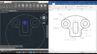 Auto CAD Practice for beginners। Practice No 2D-07