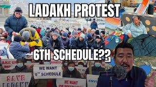 THE LADAKH PROTEST || FUTURE OF LADAKH || 6TH SCHEDULR || TIBETAN VLOGGER 2024