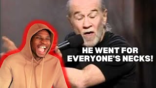 [GEORGE CARLIN] | REACTION to George Carlin on some cultural issues | MAN WENT ALL IN!