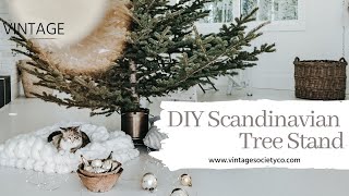 Scandinavian Tree Stand DIY