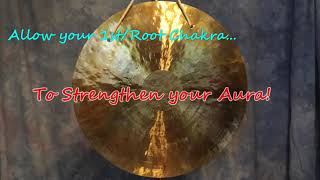 Chakra 7 Gong 70 min Meditation~10 min per Chakra~Heal all 7 Chakras~ w/Time Stamps~templesounds.net