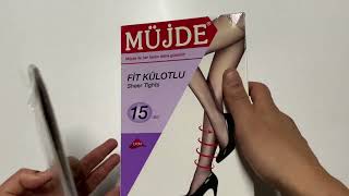 Müjde Fit Külotlu Çorap 15 den 57/Ten-2 6 Adet