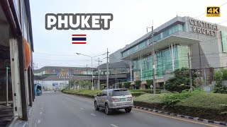 4K 🇹🇭 Take a minibus from Phuket Town to Patong Beach in Thailand