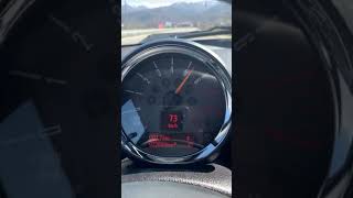 mini cooper paceman s 0-100 acceleration