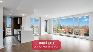 À louer - 5175 rue Mackenzie #425 - Montréal, QC (Visite virtuelle)