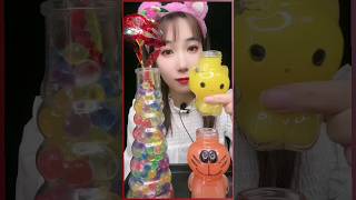 Amazing Yellow 🟡 Sweet Drink 🍷🍻 #candying #drinking #toys #candyeating #eatingvideos