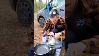 How to make Bread in Vanlife #shorts #roadtrip #bread #vanlife #short