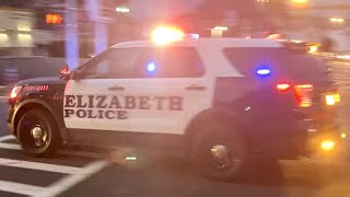 Elizabeth Police Car 414 Responding