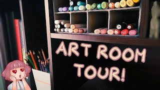 WELCOME TO MY STUDIO ✿ Art Room and Office ✿