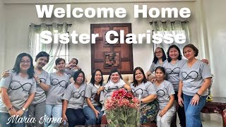 WELCOME HOME SISTER CLARISSE || ARRIVED FROM THE USA || HS FRIENDS BONDING @MariaIrma