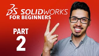 Solidworks for Designers! Tutorial Part 2- Extrude, Solid Bodies, Merge Results!