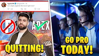 Earn Scholarships for Fortnite! SypherPK Quitting Fortnite For Apex Legends..?