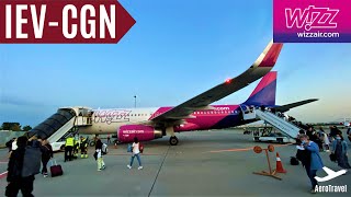 KYIV (ZHULIANI) UKRAINE - COLOGNE/BONN | WIZZ AIR EXPERIENCE | TRIPREPORT | AIRBUS A320 | 4K UHD