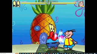 MUGEN: Mr. Krabs (Me) vs Eddy