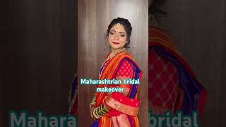 Maharashtrian bridal look.#bridalmakeup #marathilookstyle #marathimakeuplook #viral