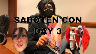 SABOTEN CON 2021 VLOG - DAY THREE