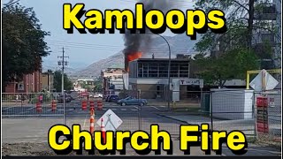 Another Kamloops Church Fire