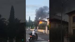 Incendio in un appartamento di Firenze