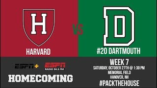 Harvard Trailer 2018 || Dartmouth Football