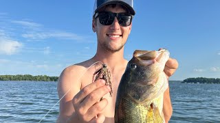 6/27/24 the big ole Bass are biting! Grand Lake Fishing Report.