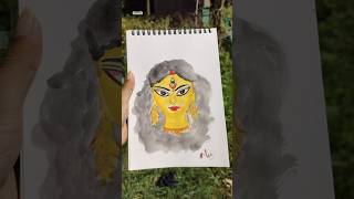 Durga maa easy drawing for beginners/Durga maa drawing 😍#durgamaaart #drawing #art #maadurgadrawing