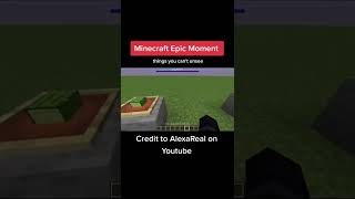 Minecraft Epic Moment #shorts