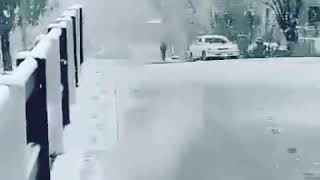 snow falling in Kashmir 🥰😘😍❤️