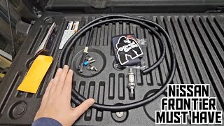 2023 Nissan Frontier Offroad Gorilla Diff Breather Kit Installation *DIY Mod*