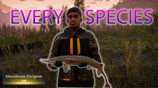 Catching EVERY Species On GOLDEN RIDGE RESERVE | Cotw the Angler