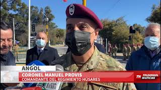 TELEANGOL NOTICIAS: IZAMIENTO DE LA BANDERA NACIONAL EN ANGOL