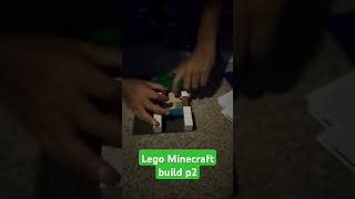 Lego Minecraft build p2#life #home #minecraft#lego#pov #building #toys #2024#shorts #sunday #family