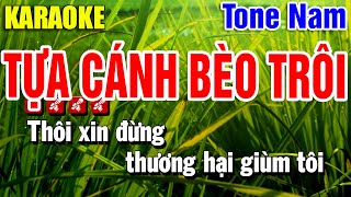 Karaoke Tựa Cánh Bèo Trôi Nhạc Sống Tone Nam AmYến Như