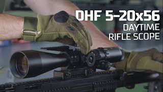 DHF 5-20x56 daytime rifle scope