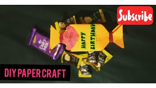 |DIY|how to make birthday gift |Birthday gifts ideas| paper chocolate wrapping  Suchi Creative Craft