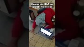 A #Miami cash register thief gave a surveillance camera the full moon at Subway. #florida #shorts