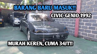 Senin, 05 juni 2023 || review sedan civic genio 1992