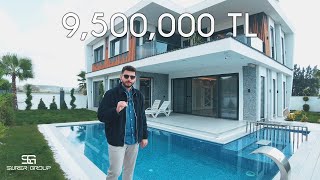 Villa Turu | Didim Mavişehir'de Denize 1 km Mesafede 4 Oda 1 Salon Modern Villa