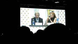 Davos Seaworth and Sansa Stark from Game of Thrones - SDCC San Diego Comic Con 2016 Friday