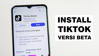 Cara Install TikTok Beta Secara Resmi - Join Beta Tester TikTok