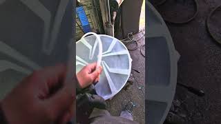 Unwrapping Brand New Alloy Wheel #19 #19" #vw #dub #dubway #vw #volkswagen #caddy