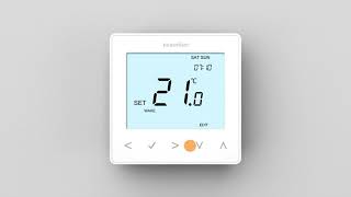 Programming Comfort Levels on the Heatmiser neoStat v2