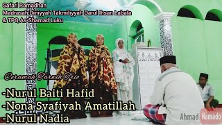 #1 || Ceramah Tarwih adik-adik MDTDIL Labala & TPQ As-Shamad Luki di Masjid Al-Muqarrabin