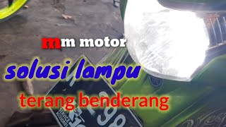 cara pasang Lampu LED di yamaha||#ini #trik#mengatasi#solusi_lampu#terang