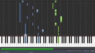 Jak zagrać piosenkę Sanah - "Nic dwa razy" na pianinie (Synthesia)